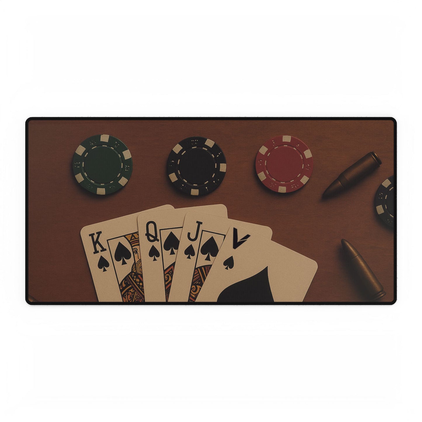 Accessories - VD Poker Desk Mat, Poker Table Decor, Office Mouse Pad, Gaming Accessories, Poker Player Gift